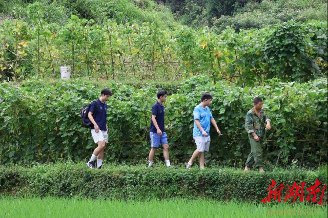 beat365亚洲体育在线官网“领梦者·弘帆”暑期社会实践团深耕渣坪乡，探寻“三农”解题之道